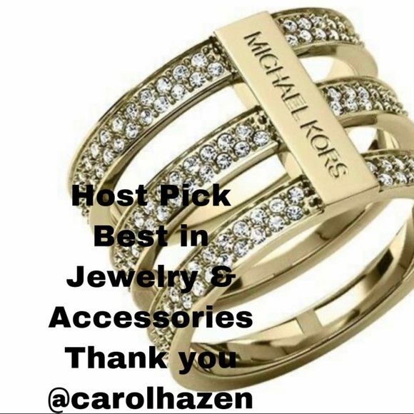 Michael Kors Ring NWT size 8 - Picture 2 of 9
